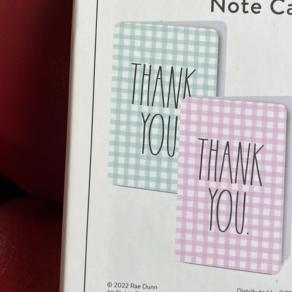 NIB Rae Dunn note card set - Picture 2 of 2